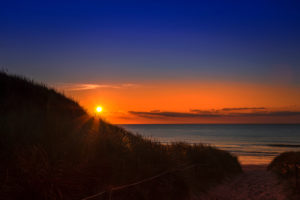 Netherlands, Holland, beach on the West Frisian island of Texel, North Holland, sunset, Netherlands, Holland, beach on the West Frisian island of Texel, North Holland, sunset,